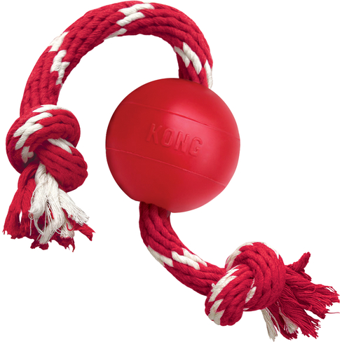 Jucarie Kong Ball with Rope Small