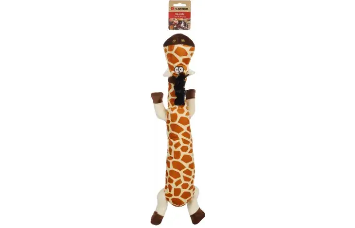 FLAMINGO Игрушка плюшевая DRAFNA GIRAFFE Brown 57cm