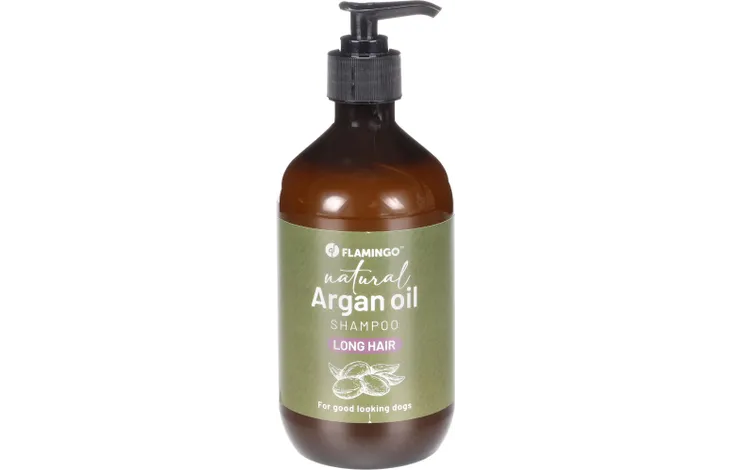 Cumpara  Cosmetice și îngrijire - Flamingo шампунь Nature Argan oil Long-haired..