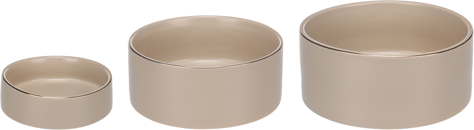 Castron ceramic Eram Round Beige