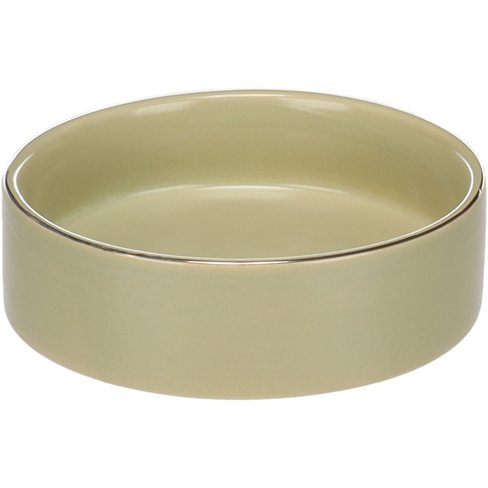 Миска керамическая Eram Round Light Green