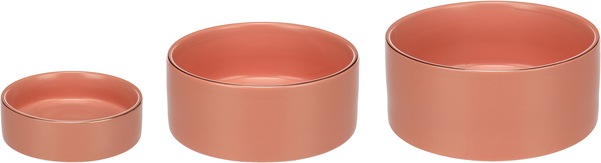 Миска керамическая Eram Round Pink