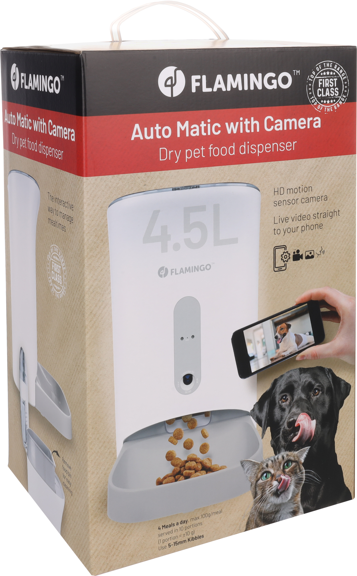 Cumpara  Ustensile de camping - Автоматический диспенсер для еды с камерой..