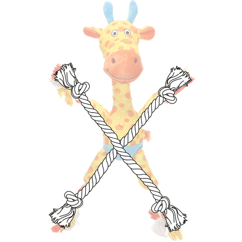 Игрушка текстильная Torris Jiraffe Yellow