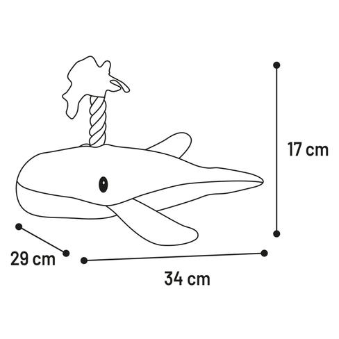 Игрушка для собак Flipper Whale
