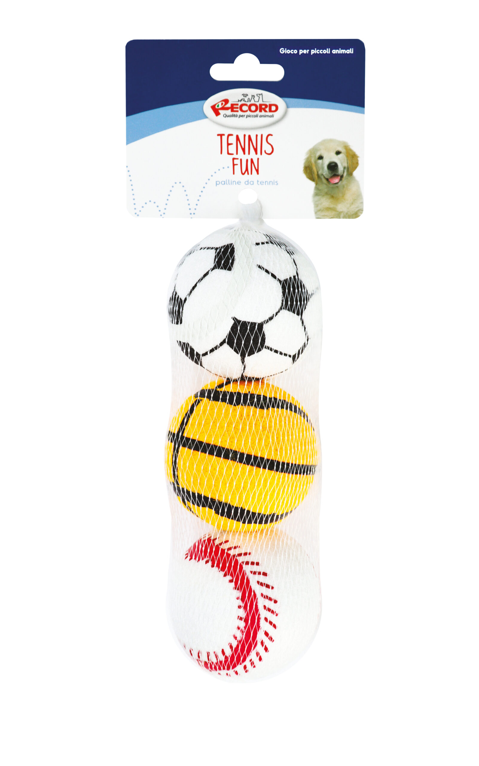 Record Мяч теннисный 3PZ TENNIS FUN SPORT 6,4cm