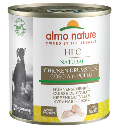 ALMO NATURE Dog HFC CAN Chicken Drumstick  280g