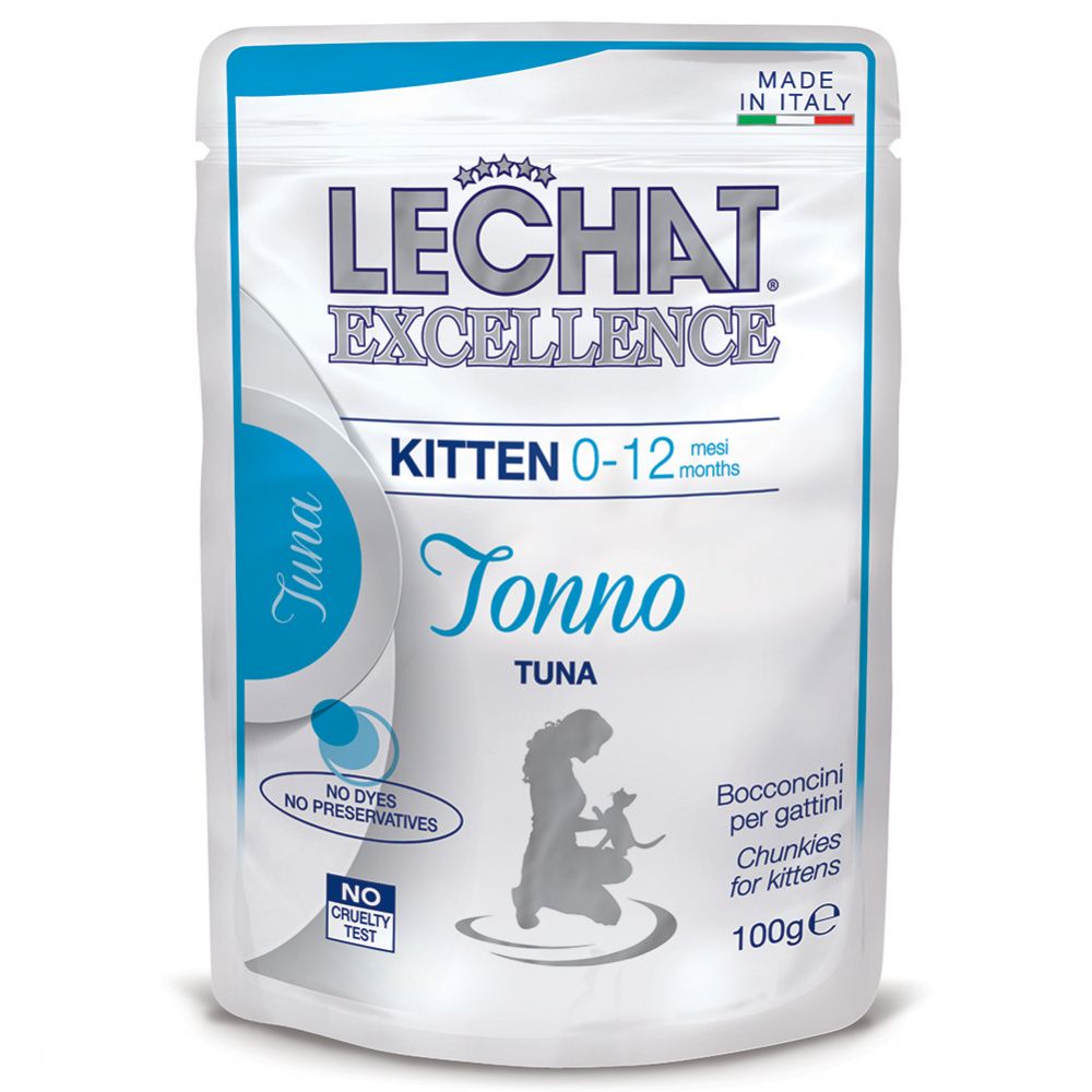 Cumpara  Pentru pisici - LECHAT EXCELLENCE POUCH KITTEN TUNA 100gr..