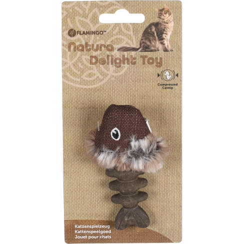 Jucarie pentru pisici Natura Delight Catnip Fish Mix