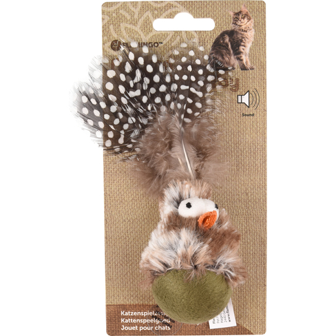 Jucarie pentru pisici Natura Delight Wobbler+Sound Bird Mix