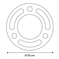 Flamingo Игрушка с когтеточкой CRABI CIRCLE 33×5.5cm