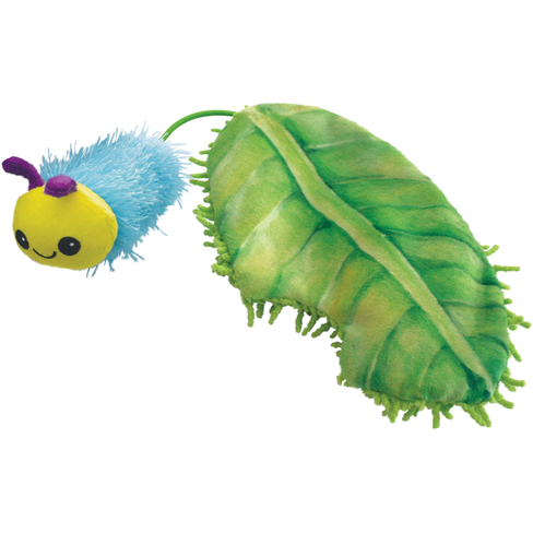 Jucarie pentru pisici Kong Flingaroo Caterpillar