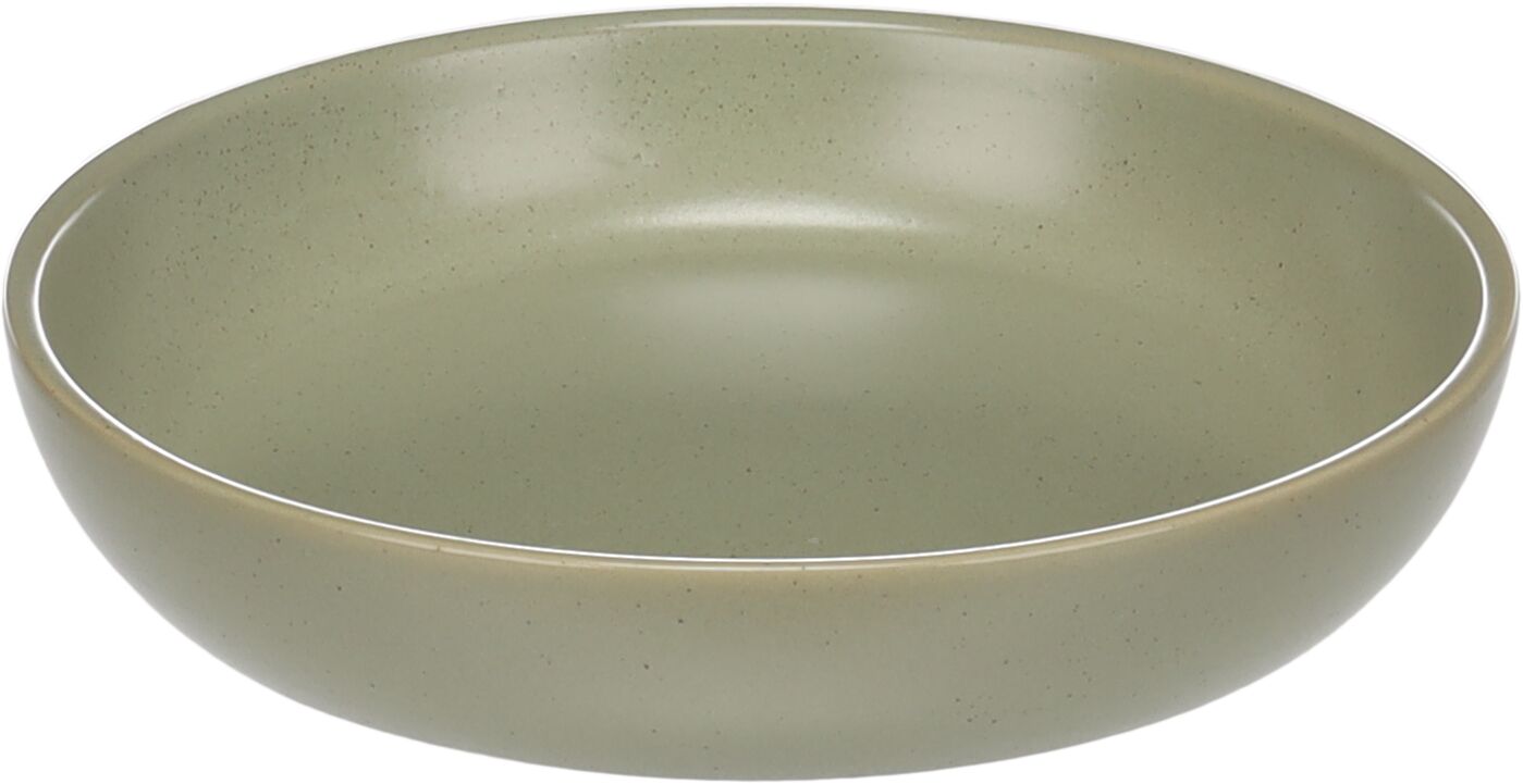 Миска керамическая Round Green 15.5x3cm