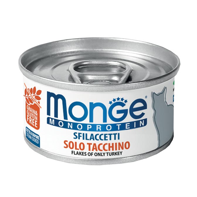 MONGE CAT FLAKES MONOPROTEIN TURKEY 80gr.