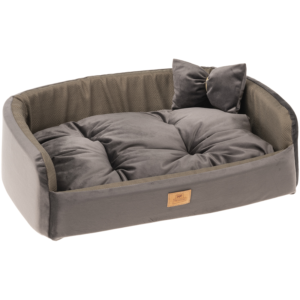 FERPLAST Диван хлопок HARRIS 65 BROWN