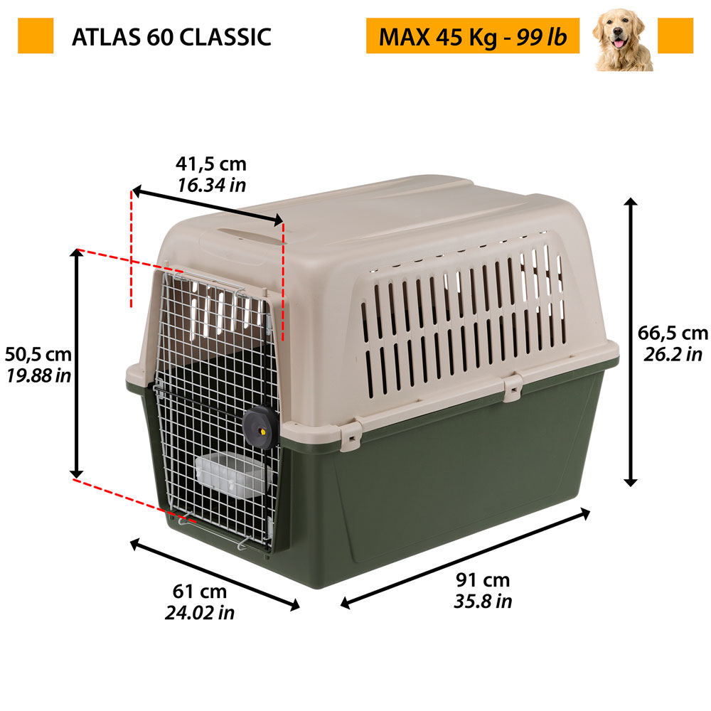 Ferplast Переноска ATLAS 60 CLASSIC
