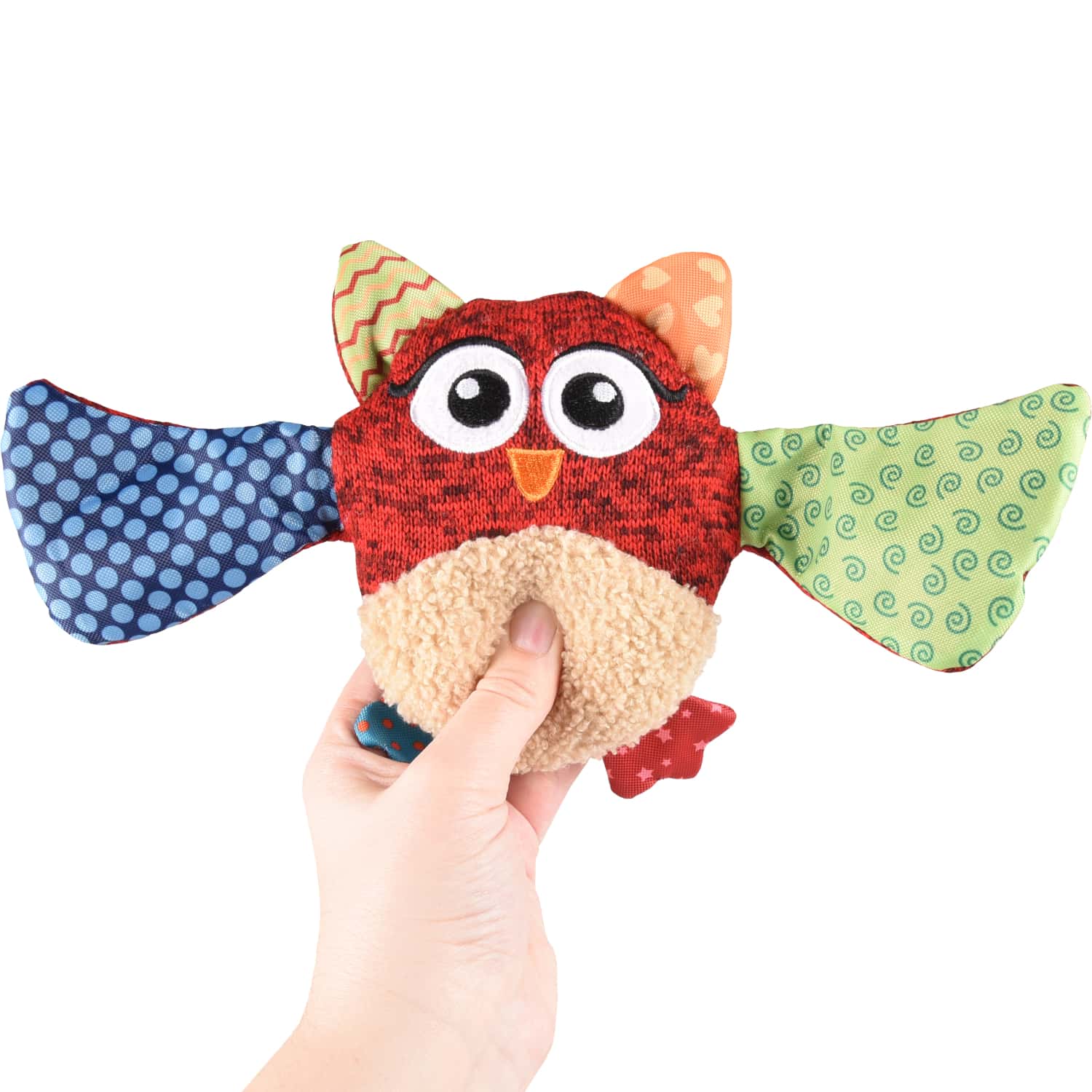 Flamingo игрушка плюшевая CHERRY OWL 16,5cm