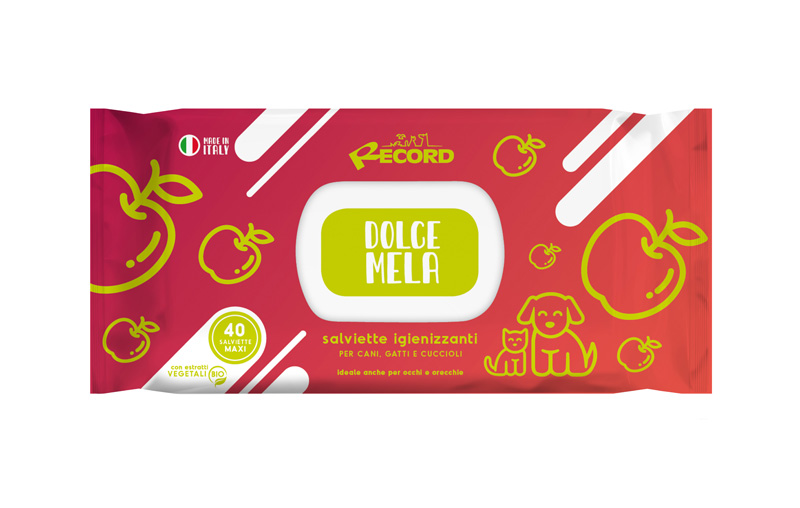 Cumpara  Scutece, scutece și șervețele - Салфетки RECORD Maxi Sweet Apple 40pcs..