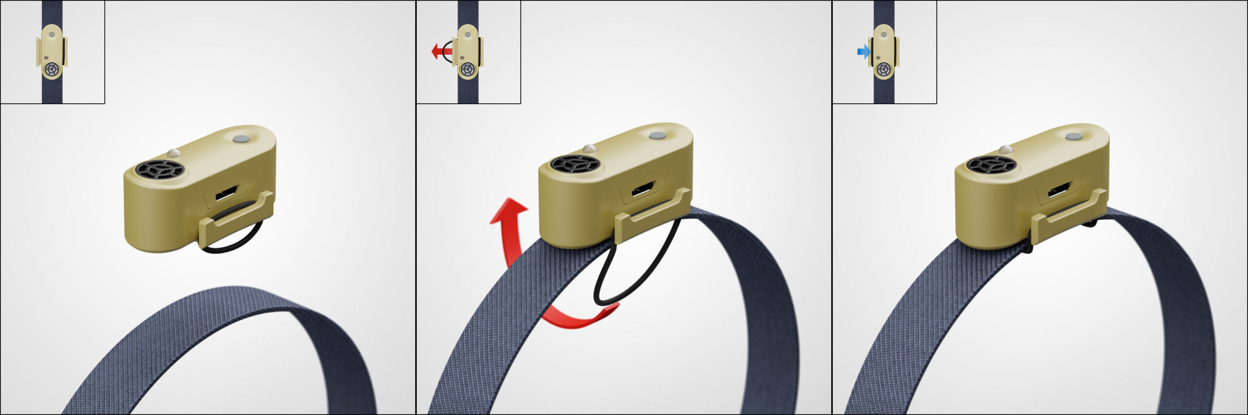 Ультразвуковой отпугиватель блох и клещей TICKLESS MINI DOG Blue