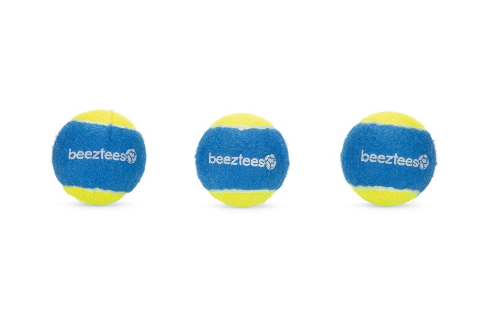 Cumpara  Cauciuc și termoplastic - BEEZTEES теннисный мяч FETCH Blue/Yellow 6,3c..