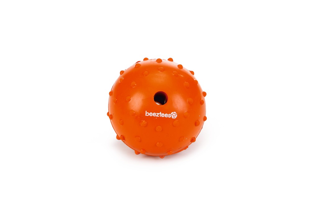Cumpara  Cauciuc și termoplastic - BEEZTEES резиновый мяч с колокольчиком Solid ..