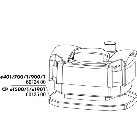JBL CP e15/1900/1,2 Pump head rubber gasket