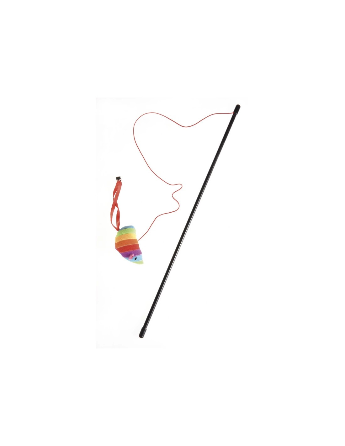 Jucărie undiță pentru pisici Rainbow
