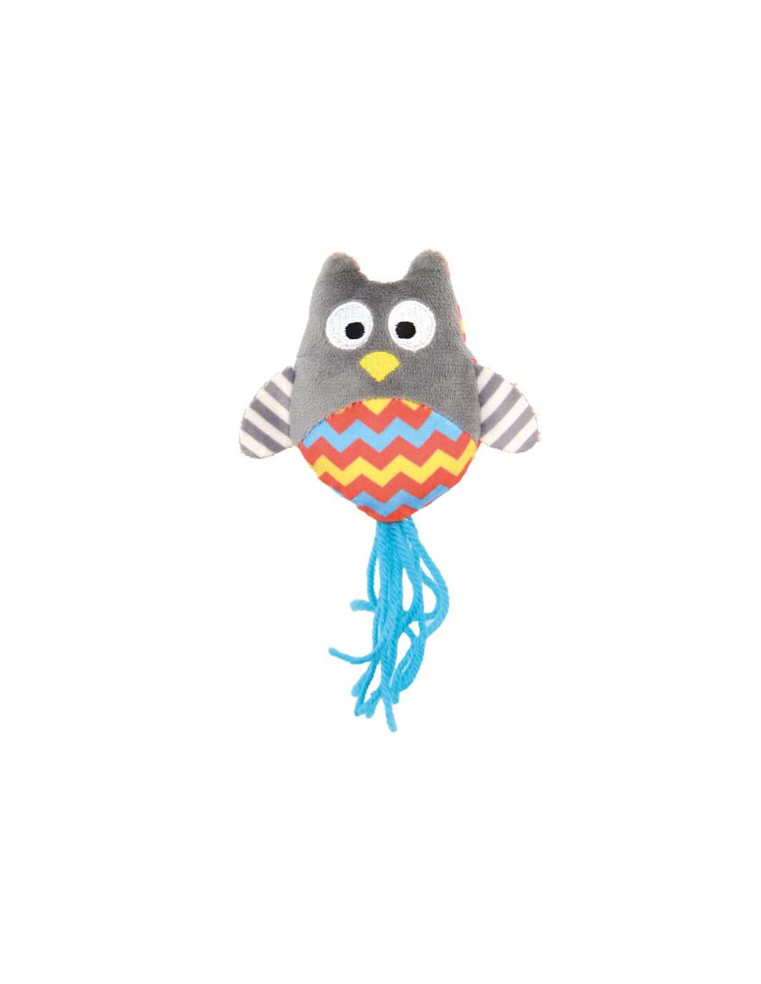 Jucarie din pluș pentru pisici Arlecchino Owl