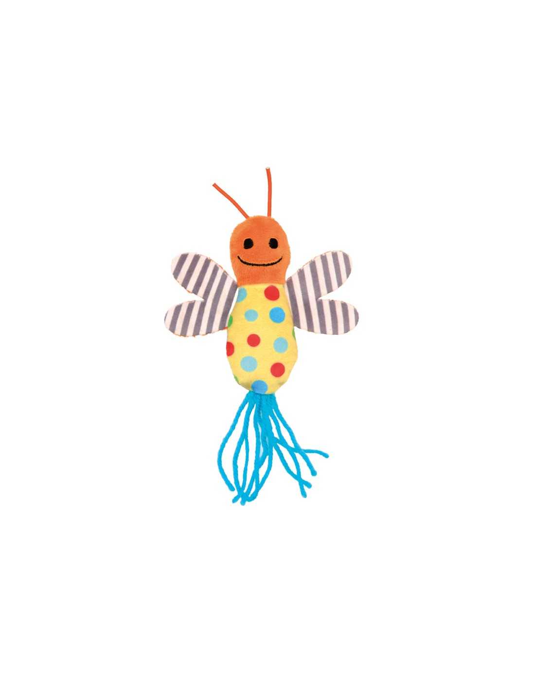 Jucarie din pluș pentru pisici Arlecchino Butterfly