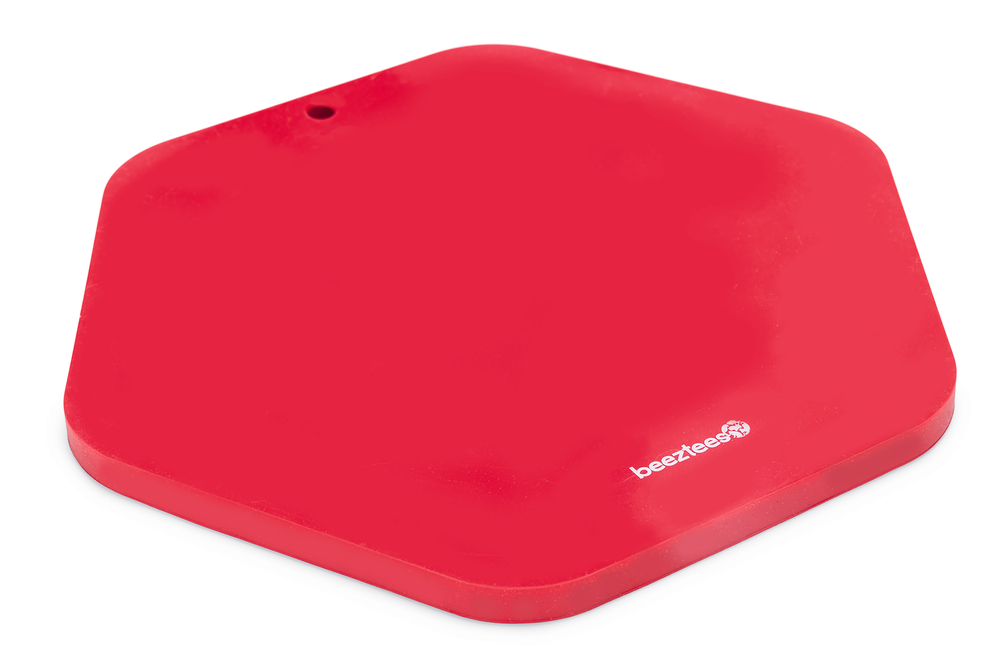 Covoraș alimentar din silicon BZ HEXAGON roz 23x20cm