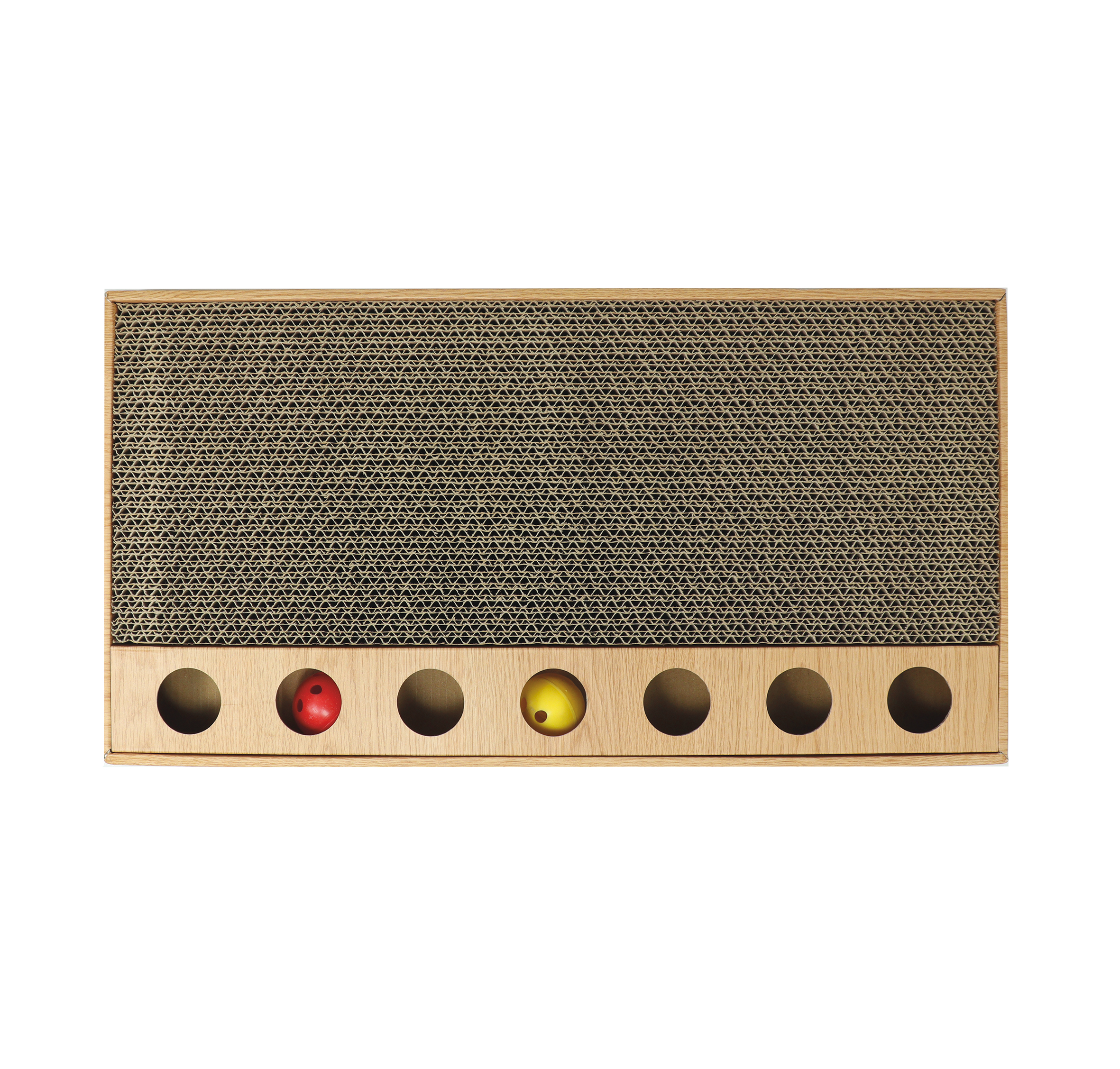 Когтеточка картонная RECORD-CARDBOARD WITH BALLS