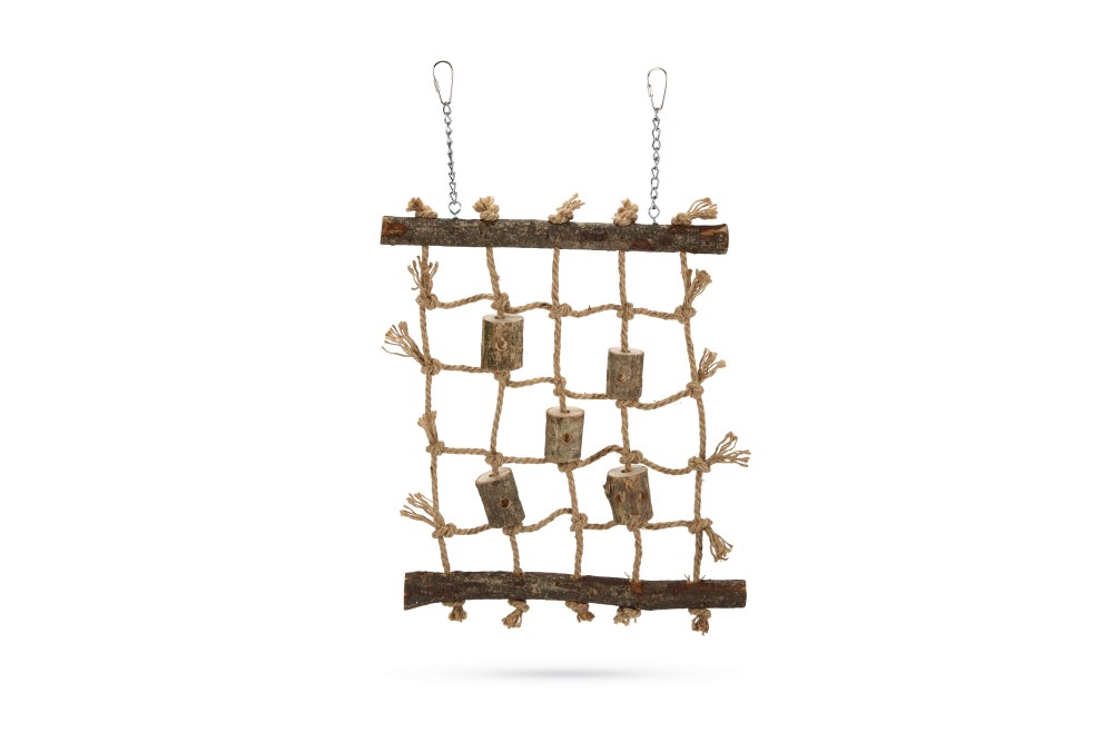 BEEZTEES деревянная игрушка для птиц BIRD TOY 46cm