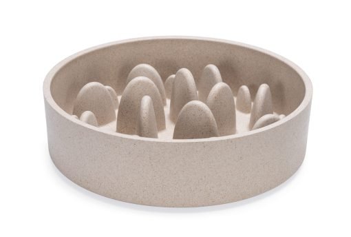 BZ castron din plastic Slow Feeder Dog pom