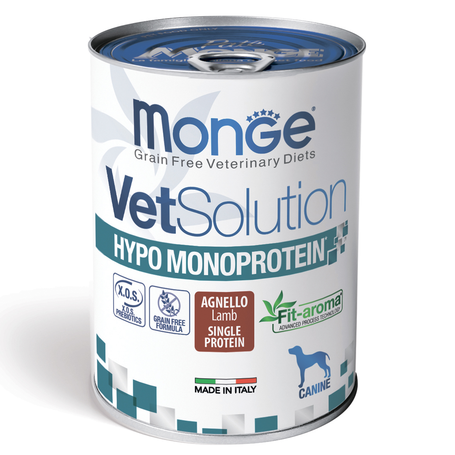 MONGE VETSOLUTION DOG HYPO MONOPROTEIN LAMB 400gr.