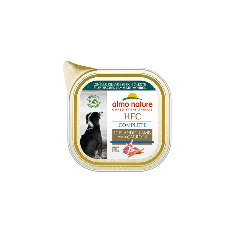 ALMO NATURE Dog HFC Alu Icelandic Lamb with Carrots 85g