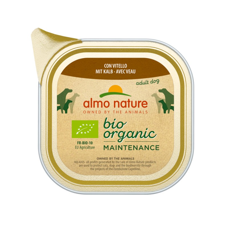 ALMO NATURE Dog BIO ORGANIC Alu Veal 100g