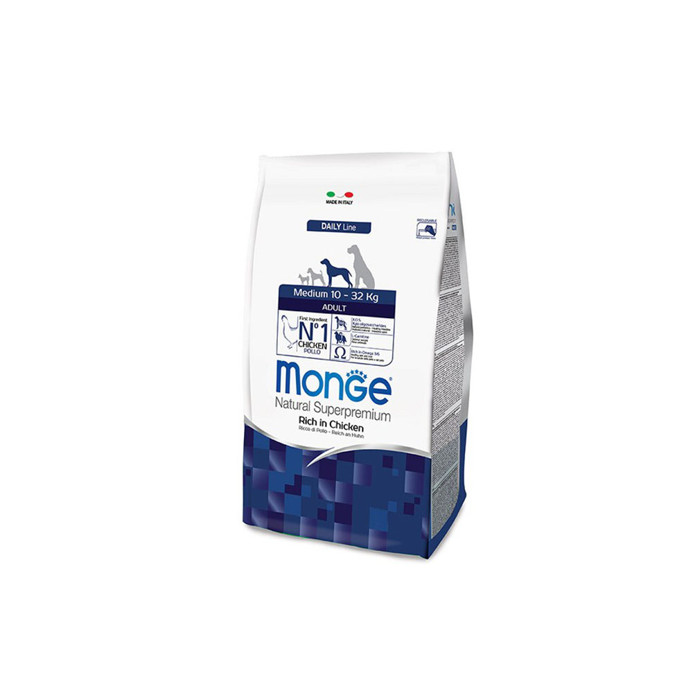 MONGE DRY DOG MEDIUM ADULT 3kg