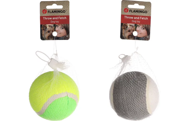 Flamingo Мяч теннисный SMASH assort. 10cm