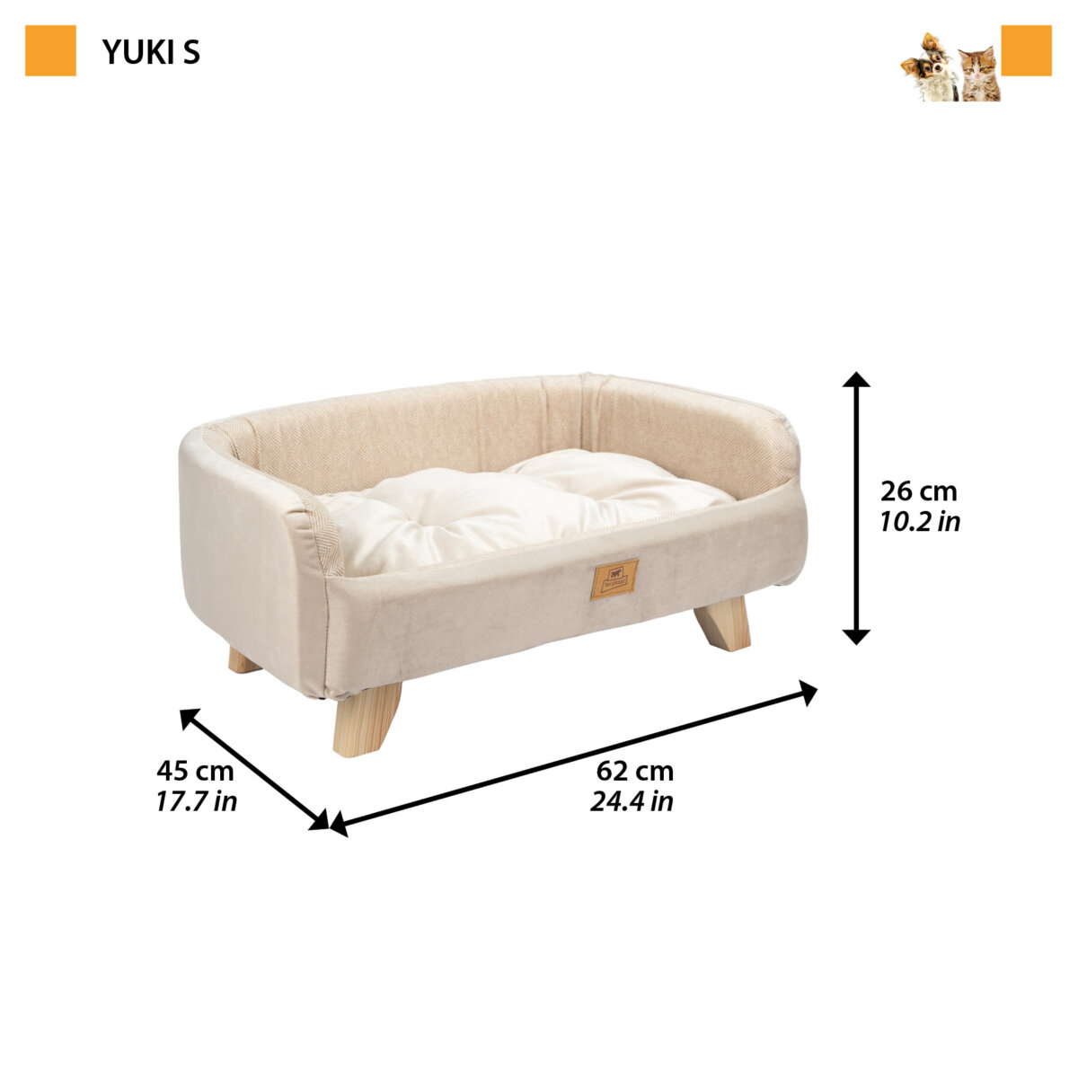 Ferplast диван Yuki S