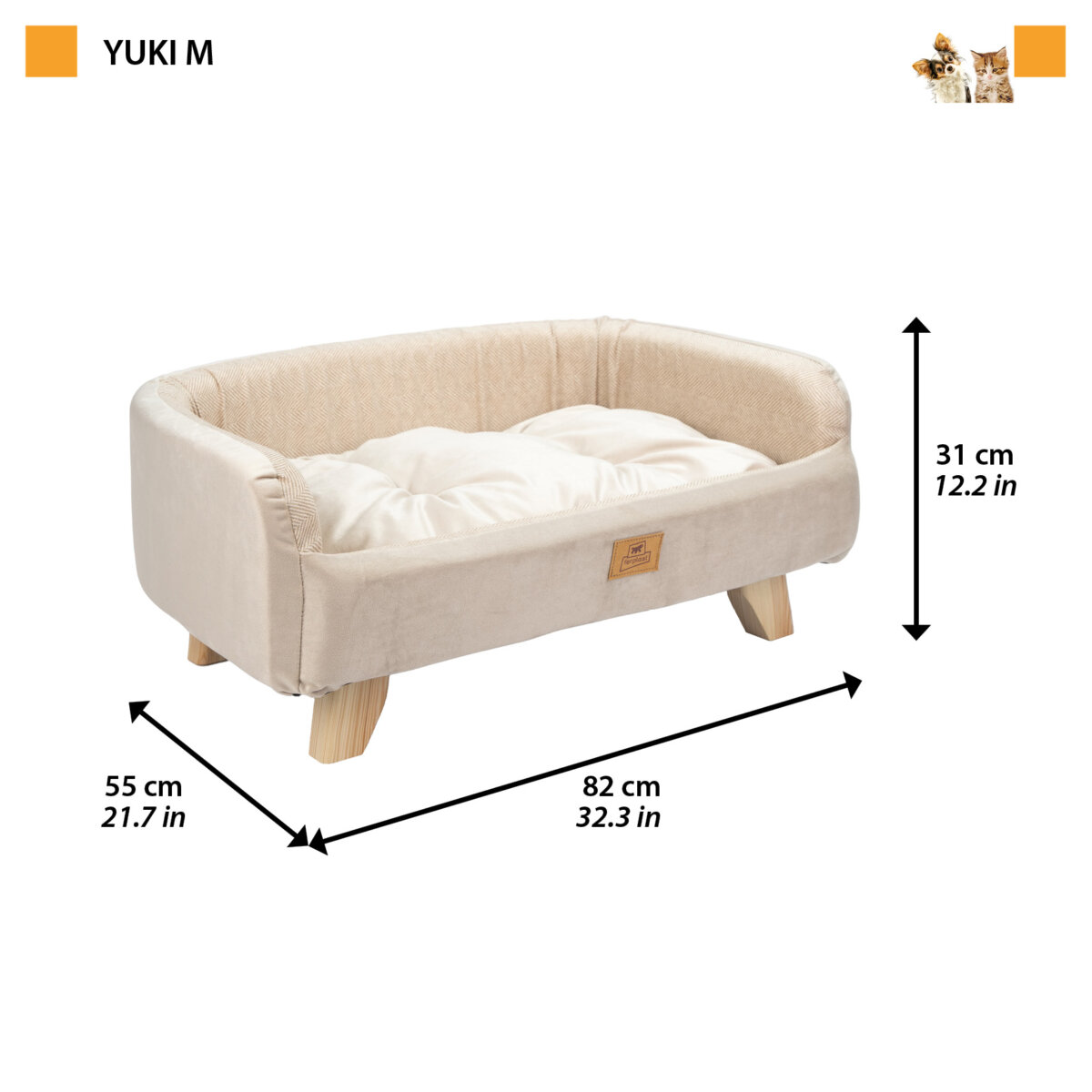 Ferplast диван Yuki M