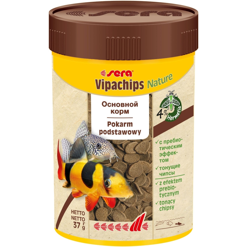 Cumpara  Hrană pentru pești și reptile - SERA Vipachips Natur 100ml (37g)..