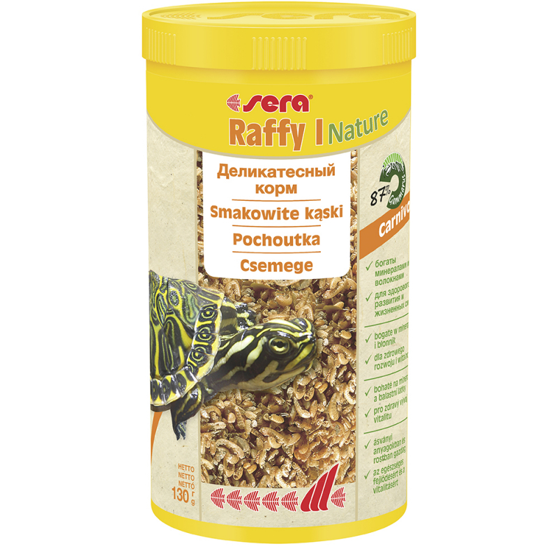 Cumpara  Hrană pentru pești și reptile - SERA Raffy I Nature 100ml (14g)..