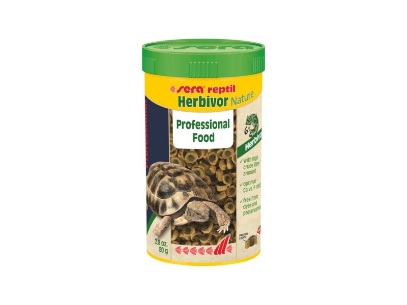 Cumpara  Hrană pentru pești și reptile - SERA Reptil Prof. Herbivor Nature 250 ml (80g..