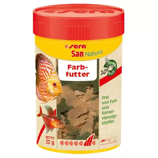 Cumpara  Hrană pentru pești și reptile - SERA San Nature 100ml (22g)..