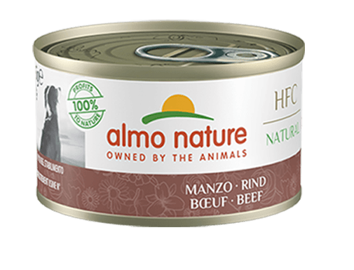 ALMO NATURE Dog HFC Can Natural Beef 95g