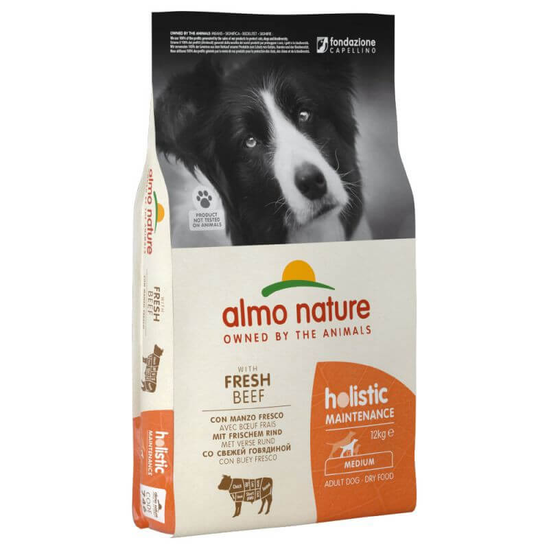 Cumpara  Hrană uscată - ALMO NATURE DRY Dog HOLISTIC M Beef 12kg..