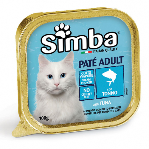 Cumpara  Hrană umedă - SIMBA CAT Pate with tuna 100gr...