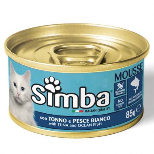 Cumpara  Hrană umedă - SIMBA CAT Pate with tuna and ocean fish 85гр...