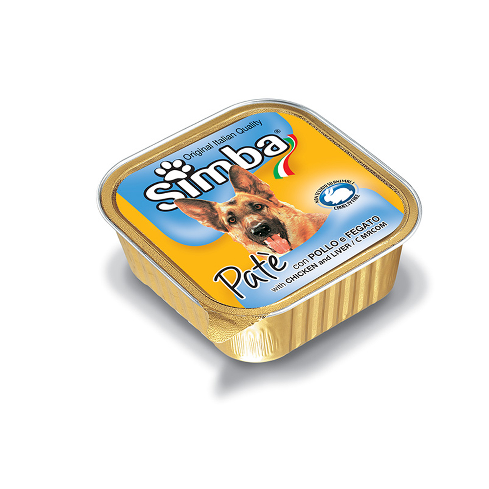 SIMBA DOG Pate with chicken and liver 300gr.