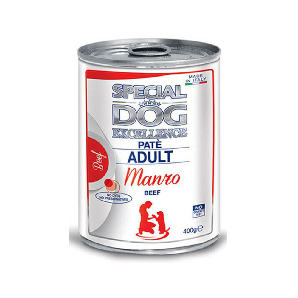 SPECIAL DOG EXC. PATE ADULT BEEF 40..